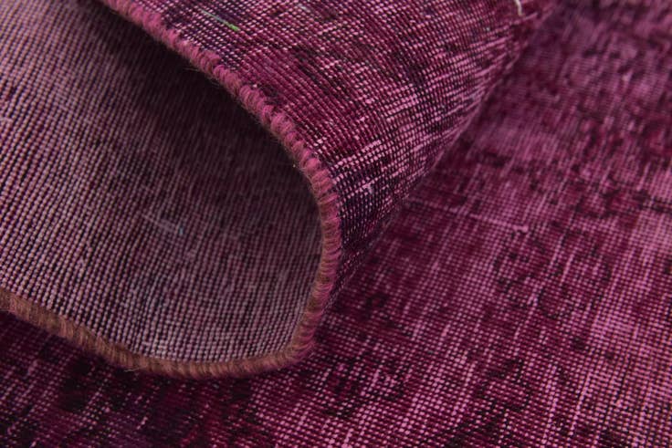 Detail image of 6' 3 x 9' 8 Hand Knotted Ultra Vintage Persian Wool Rug