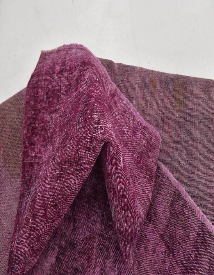 Detail image of 6' 3 x 9' 8  Hand Knotted Ultra Vintage Persian Wool Rug