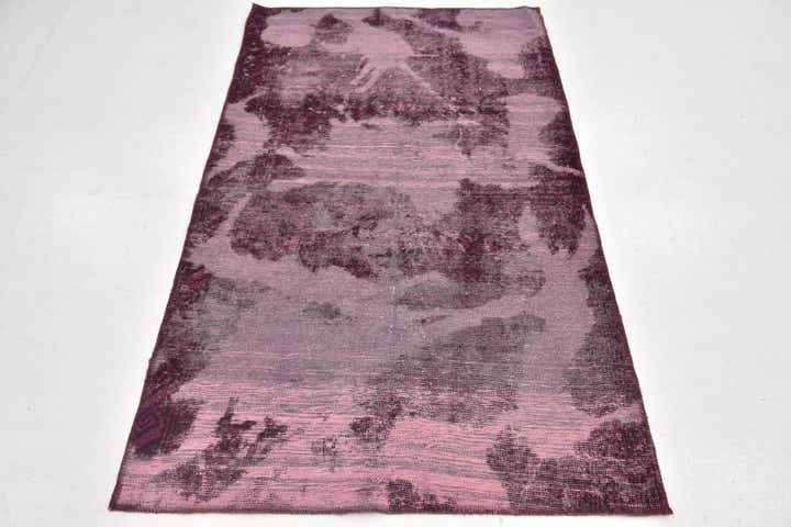 3' 6 x 6' Hand Knotted Ultra Vintage Persian Wool Rug