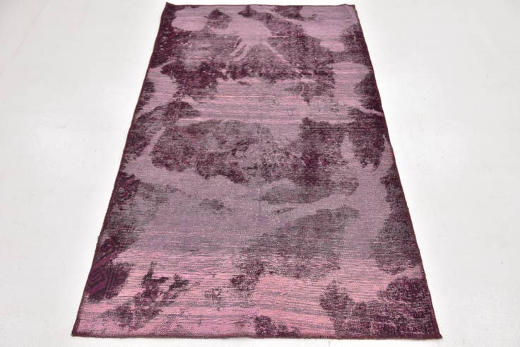 Detail image of 3' 6 x 6' Hand Knotted Ultra Vintage Persian Wool Rug