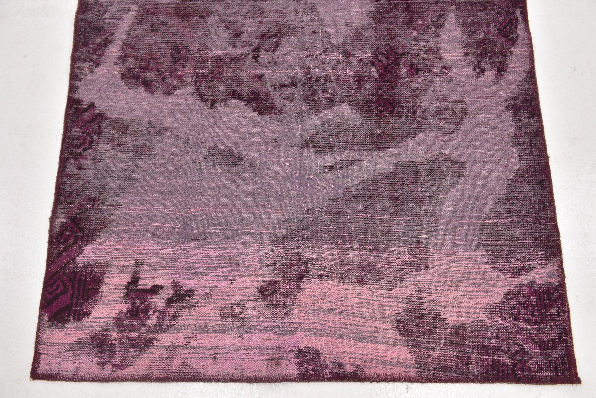 3' 6 x 6' Hand Knotted Ultra Vintage Persian Wool Rug