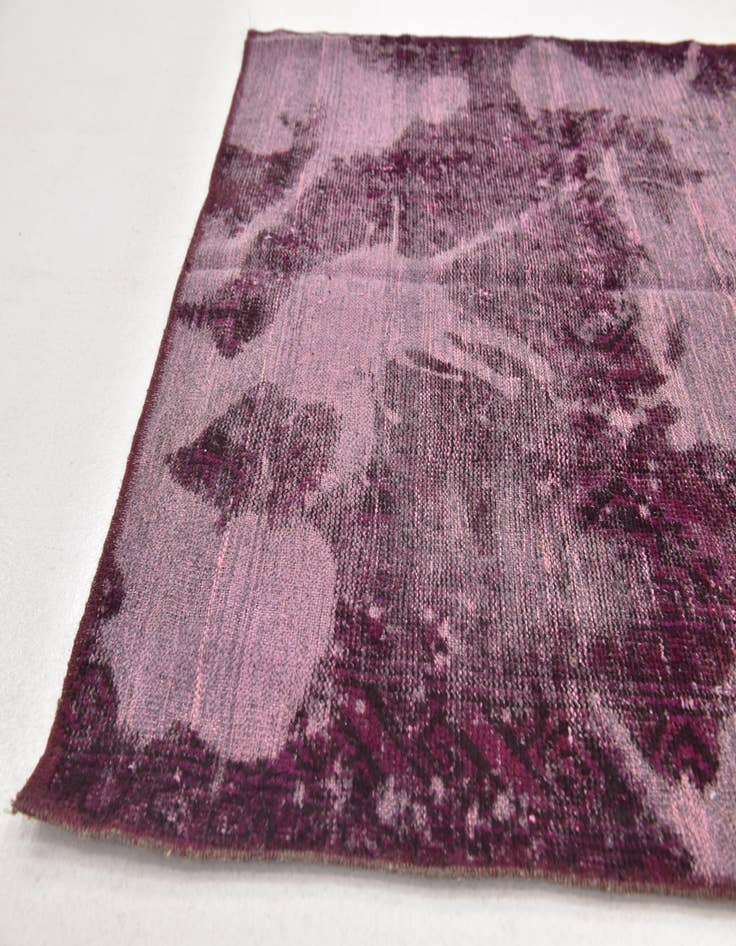 Detail image of 3' 6 x 6'  Hand Knotted Ultra Vintage Persian Wool Rug