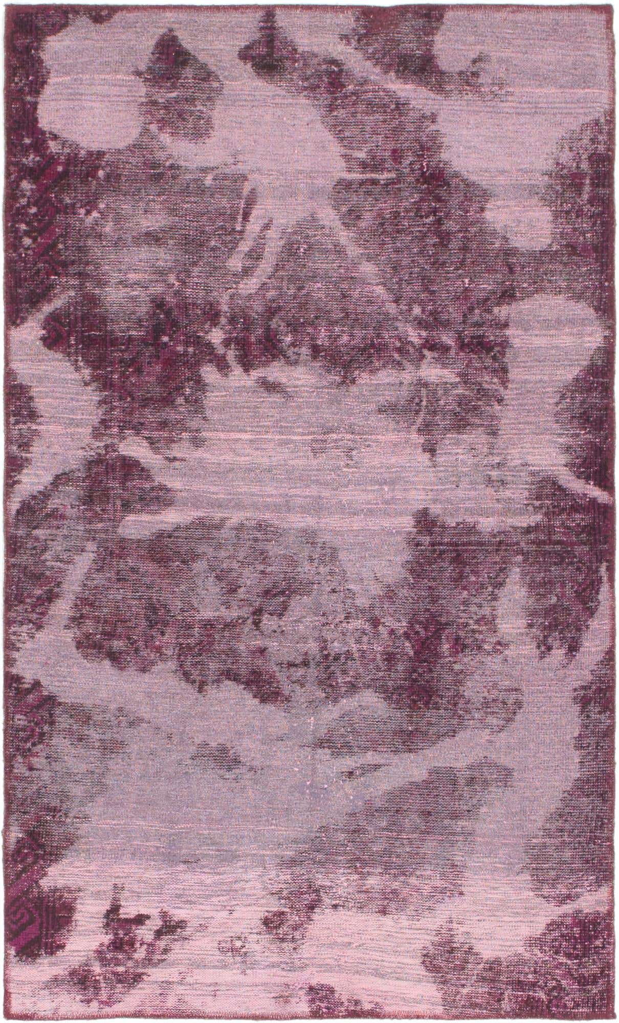 3' 6 x 6' Hand Knotted Ultra Vintage Persian Wool Rug