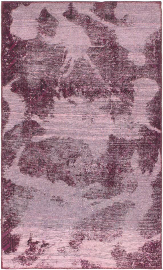Detail image of 3' 6 x 6' Hand Knotted Ultra Vintage Persian Wool Rug