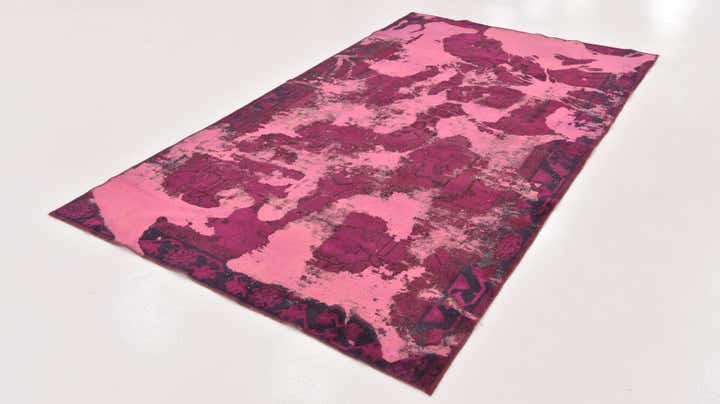 5' 2 x 9' Hand Knotted Ultra Vintage Persian Wool Rug