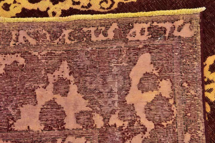 9' 7 x 12' 9 Hand Knotted Ultra Vintage Persian Wool Rug