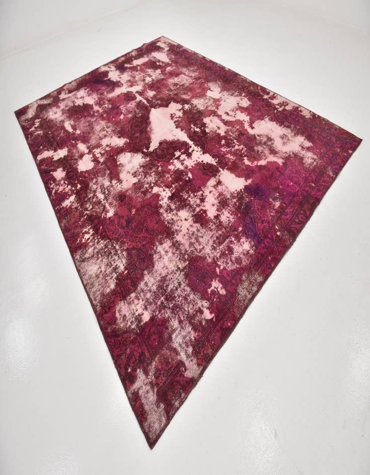 Detail image of 8' 10 x 11' 8  Hand Knotted Ultra Vintage Persian Wool Rug