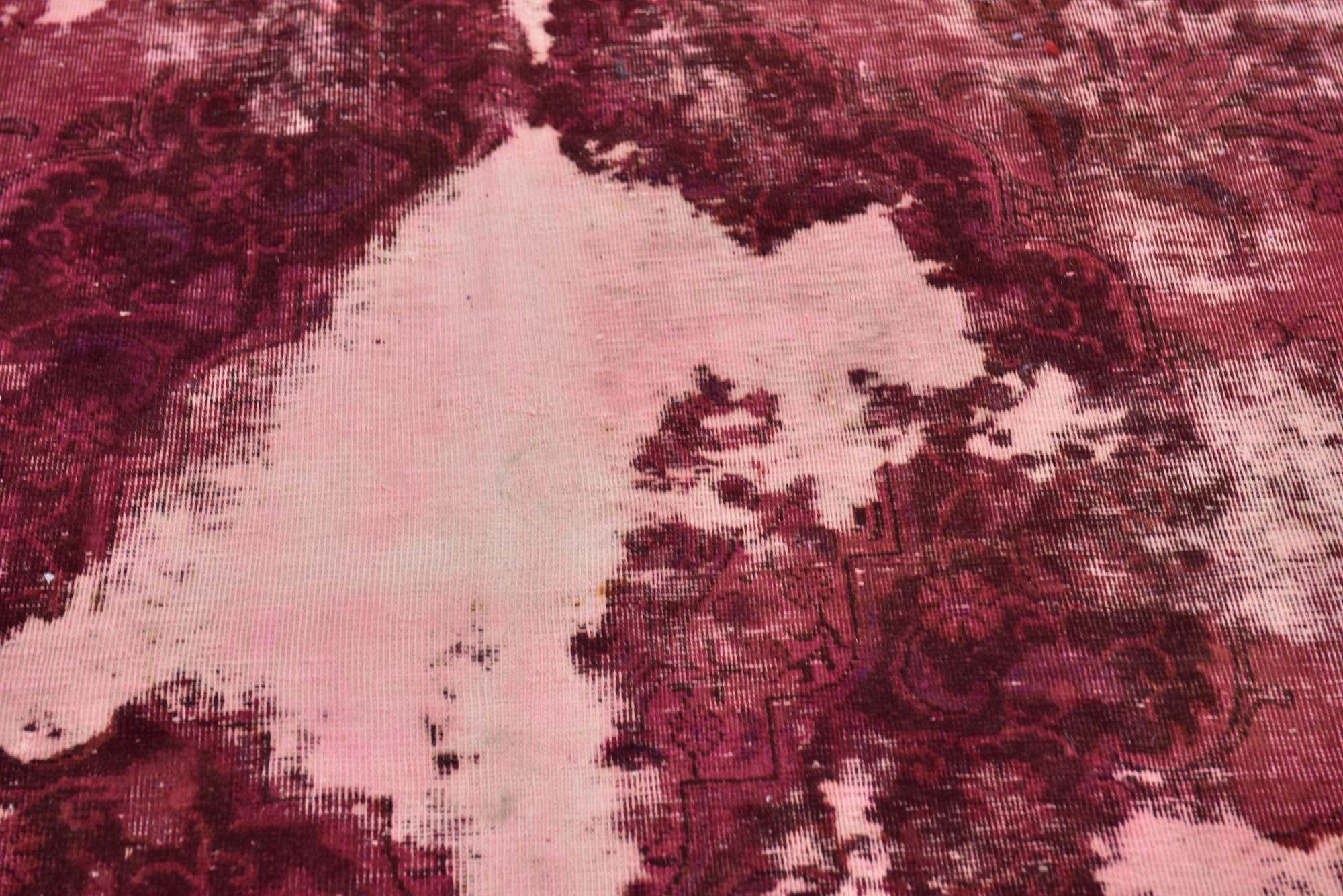 8' 10 x 11' 8 Hand Knotted Ultra Vintage Persian Wool Rug