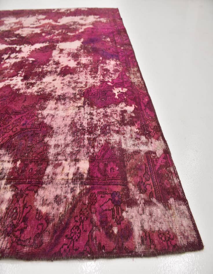 Detail image of 8' 10 x 11' 8  Hand Knotted Ultra Vintage Persian Wool Rug
