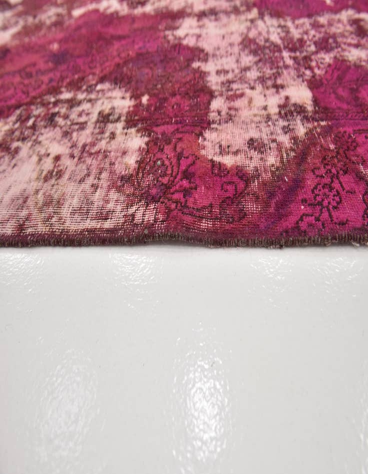 Detail image of 8' 10 x 11' 8  Hand Knotted Ultra Vintage Persian Wool Rug