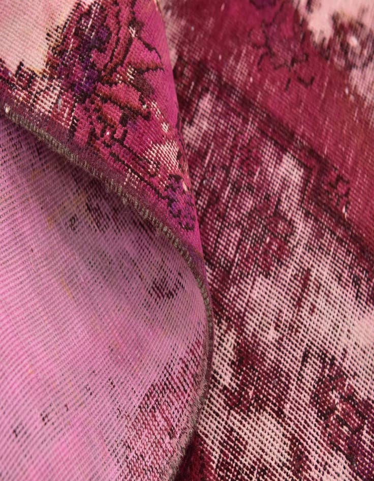 Detail image of 8' 10 x 11' 8  Hand Knotted Ultra Vintage Persian Wool Rug