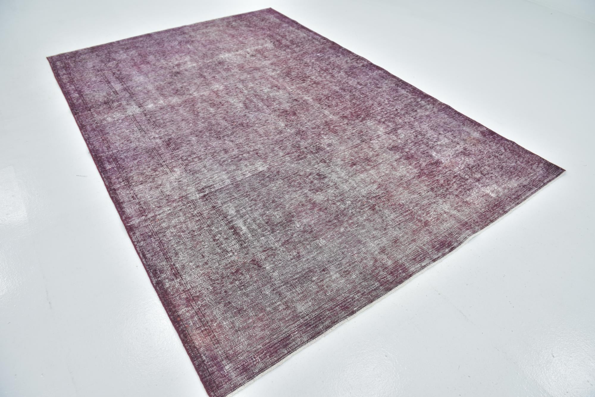 6' 6 x 9' 7 Hand Knotted Ultra Vintage Persian Wool Rug