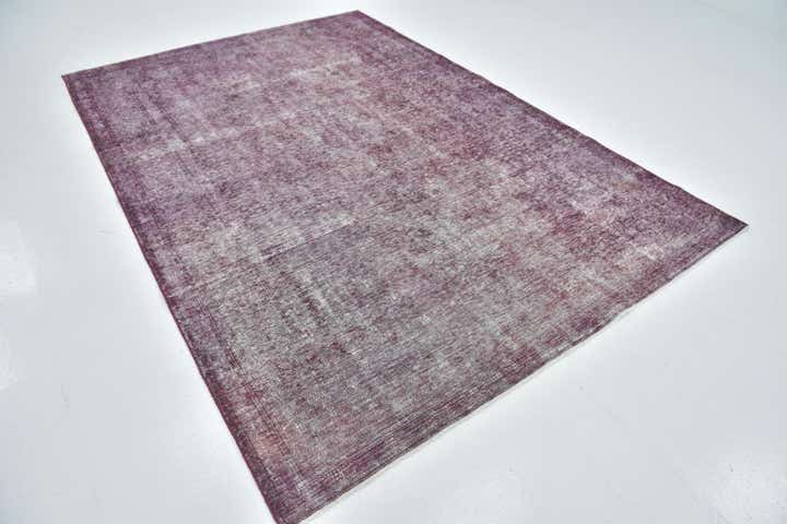 6' 6 x 9' 7 Hand Knotted Ultra Vintage Persian Wool Rug