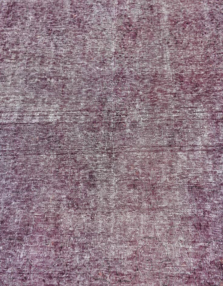 Detail image of 6' 6 x 9' 7  Hand Knotted Ultra Vintage Persian Wool Rug