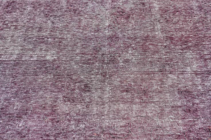 Detail image of 6' 6 x 9' 7 Hand Knotted Ultra Vintage Persian Wool Rug