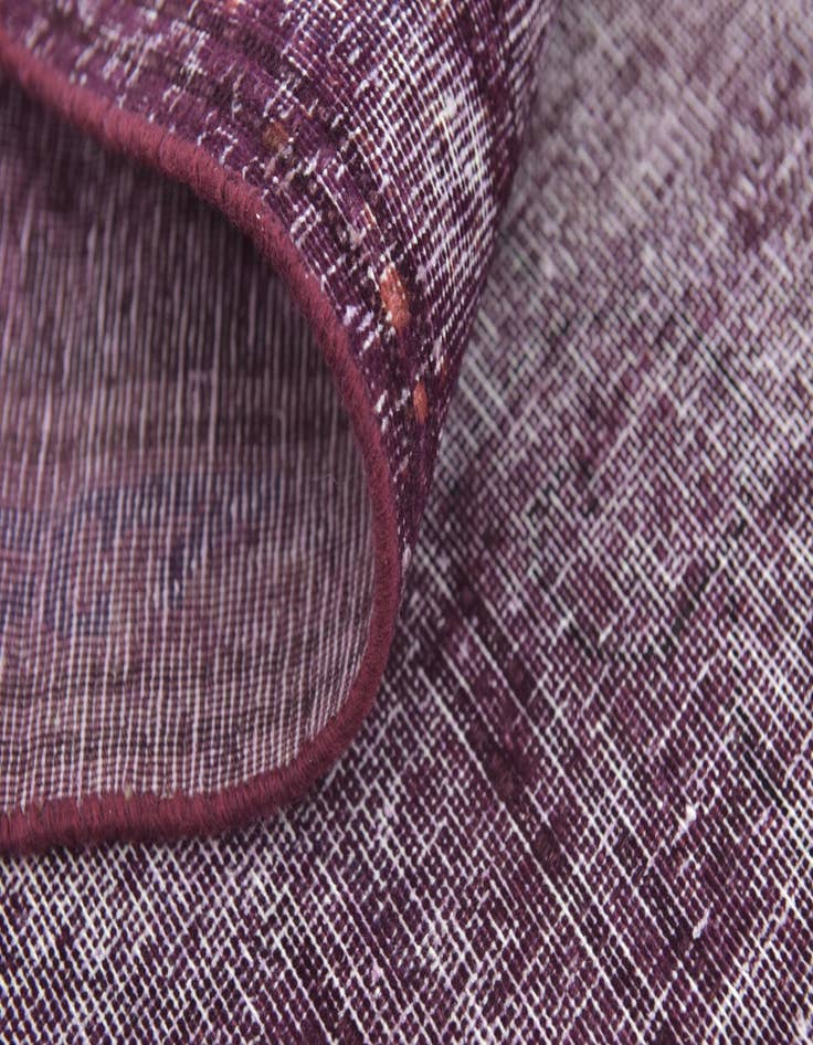 Detail image of 6' 6 x 9' 7  Hand Knotted Ultra Vintage Persian Wool Rug