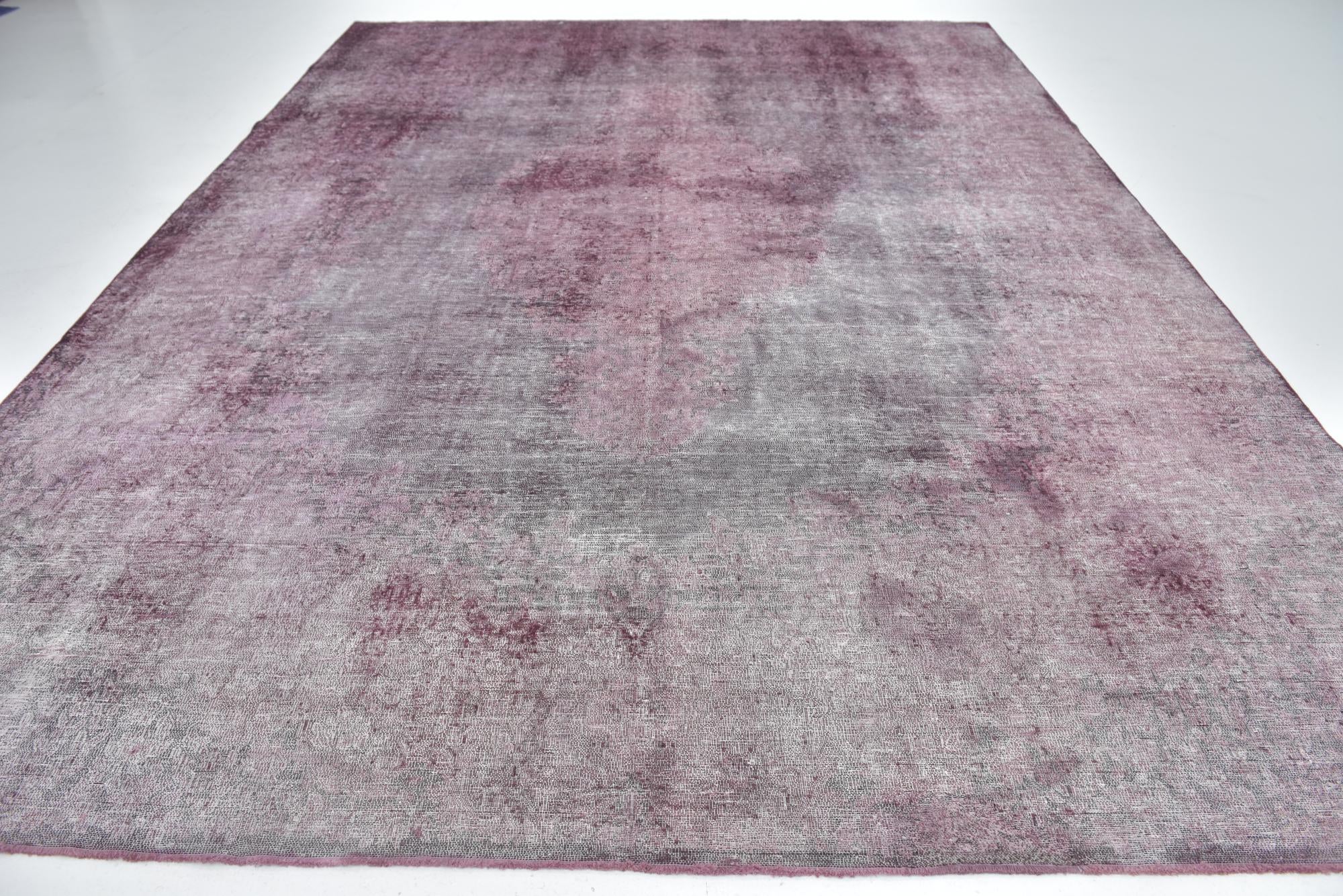 9' 9 x 13' 2 Hand Knotted Ultra Vintage Persian Wool Rug