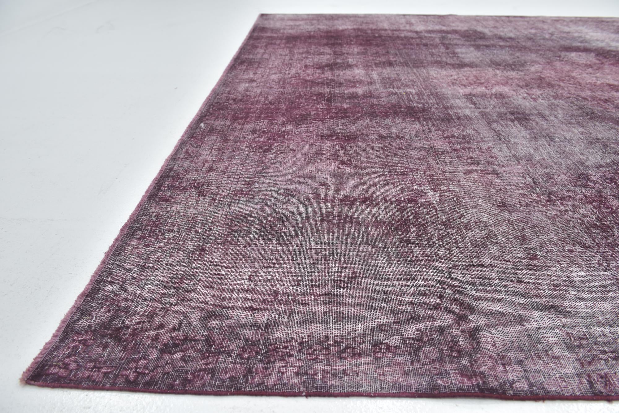 9' 9 x 13' 2 Hand Knotted Ultra Vintage Persian Wool Rug