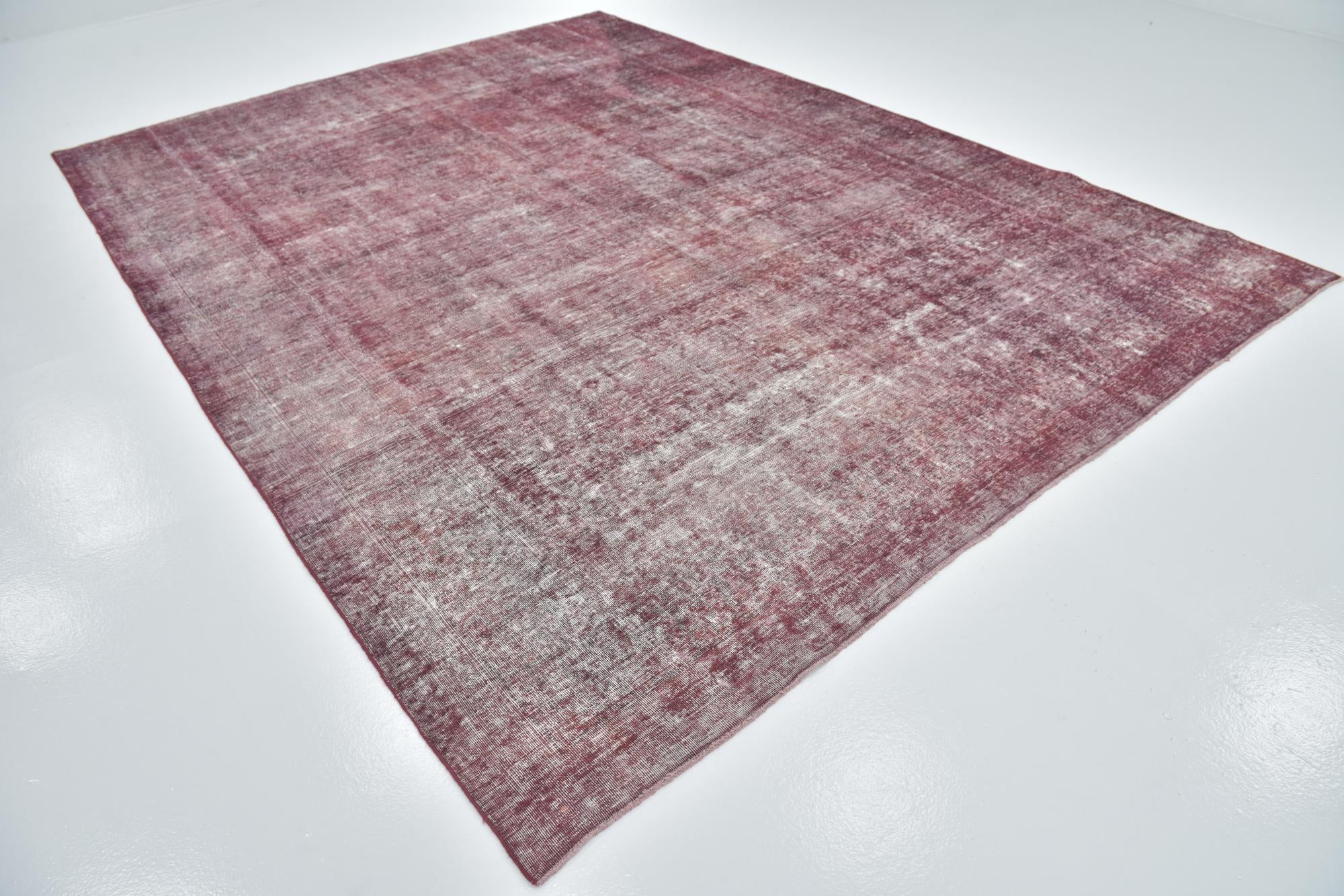 8' 8 x 11' 9 Hand Knotted Ultra Vintage Persian Wool Rug