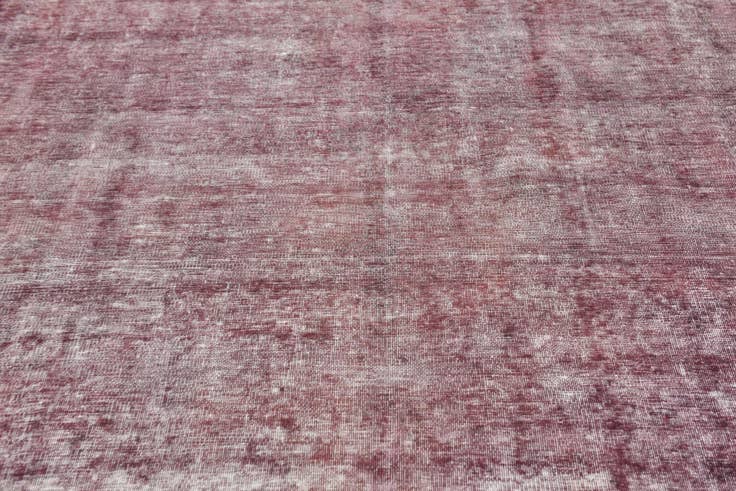 Detail image of 8' 8 x 11' 9 Hand Knotted Ultra Vintage Persian Wool Rug