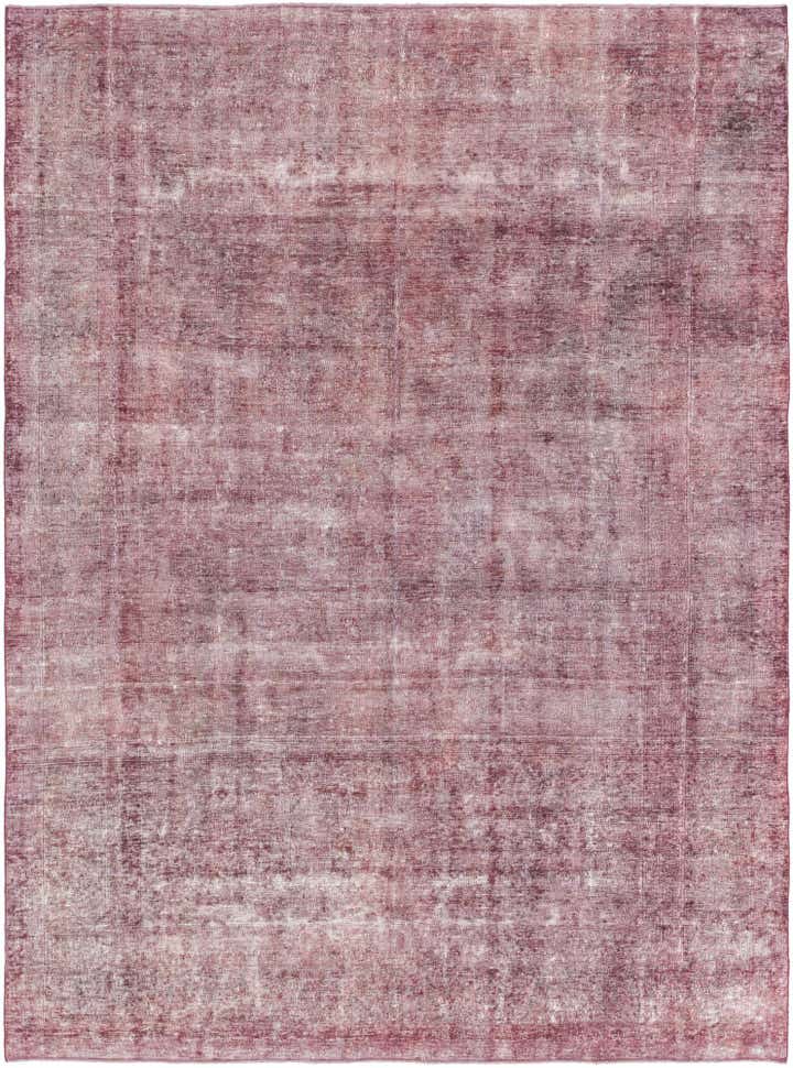 8' 8 x 11' 9 Hand Knotted Ultra Vintage Persian Wool Rug