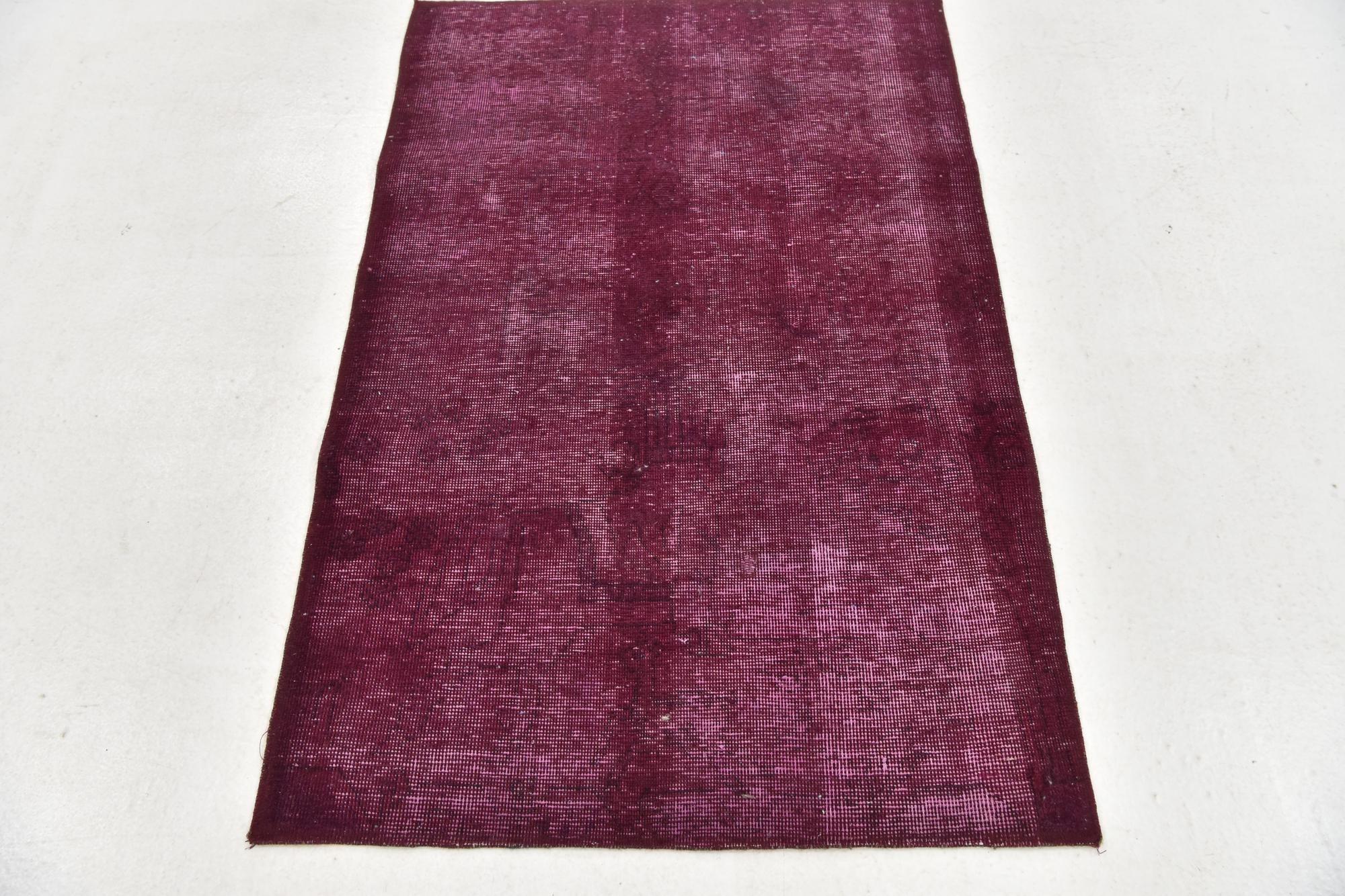 3' x 4' 7 Hand Knotted Ultra Vintage Persian Wool Rug