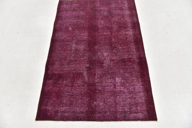 Detail image of 3' x 4' 7 Hand Knotted Ultra Vintage Persian Wool Rug