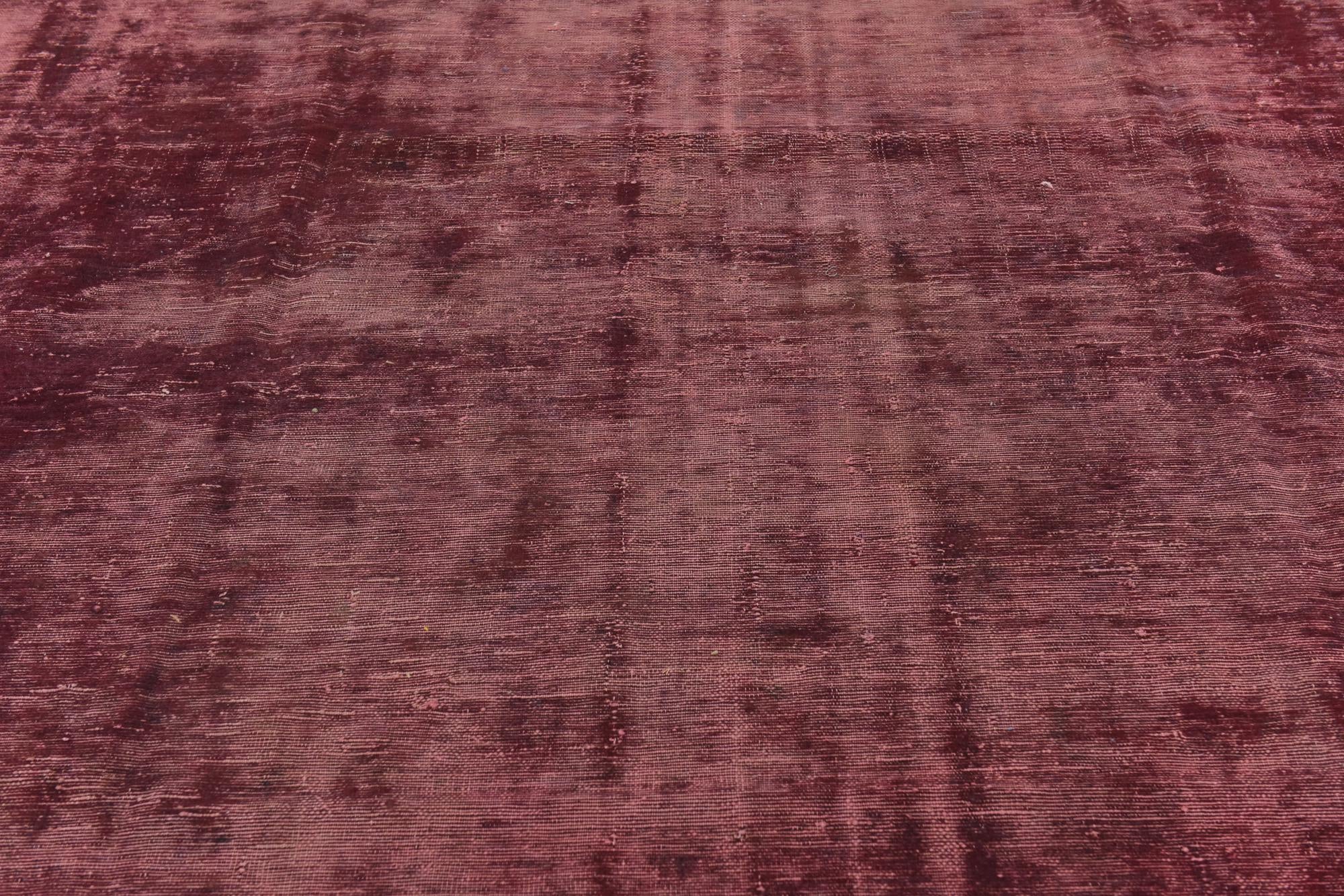 9' x 11' 10 Hand Knotted Ultra Vintage Persian Wool Rug