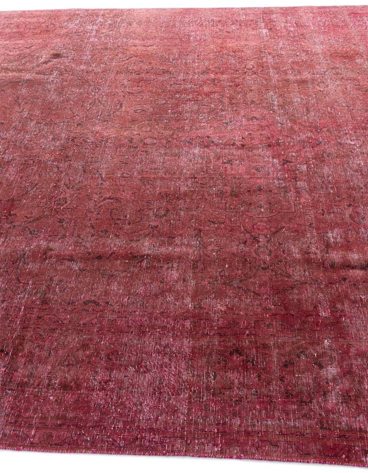 Detail image of 8' x 10' Hand Knotted Ultra Vintage Persian Wool Rug