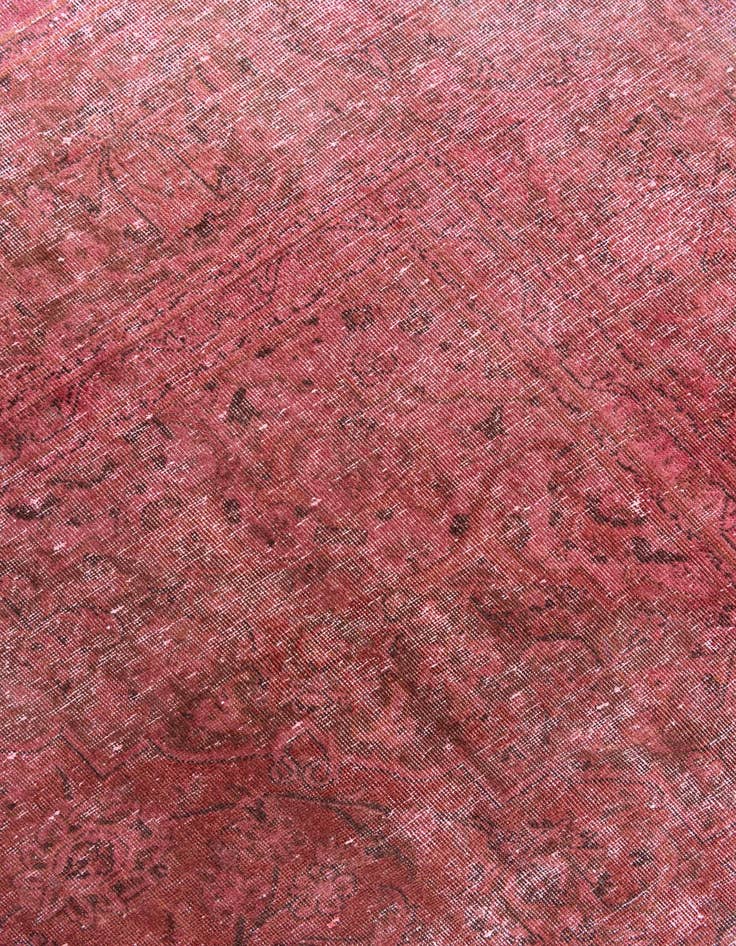 Detail image of 8' x 10' Hand Knotted Ultra Vintage Persian Wool Rug