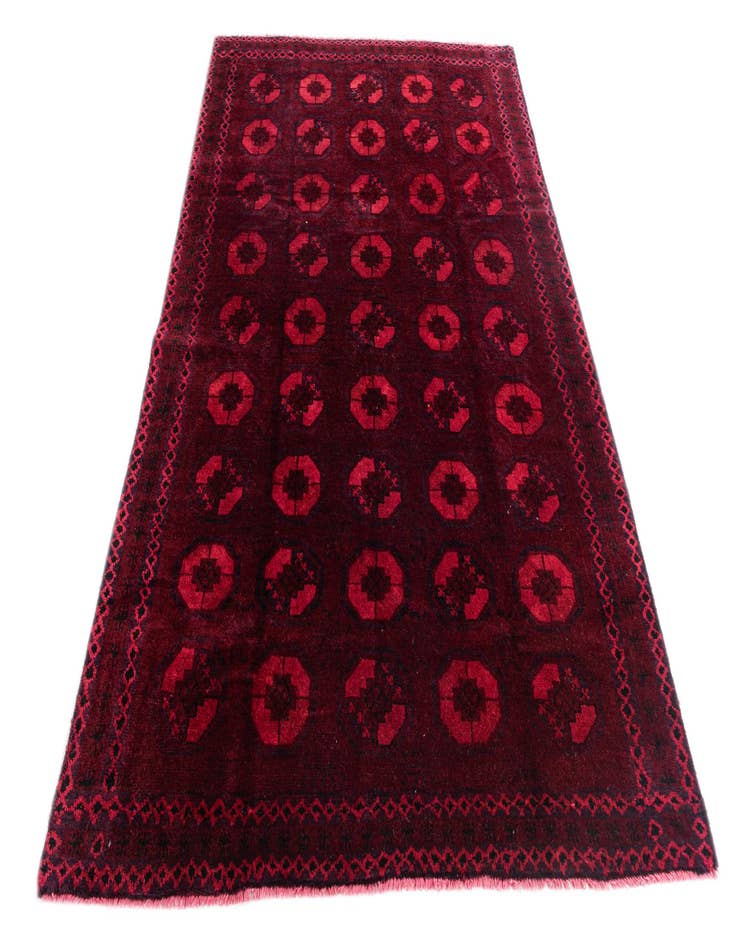 Detail image of 6' 2 x 9' 2  Hand Knotted Ultra Vintage Wool Rug