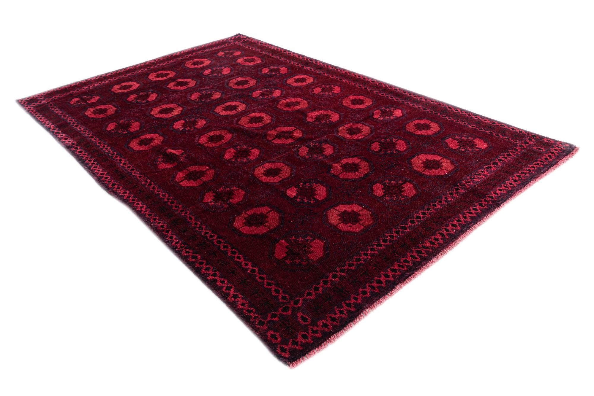 6' x 9' 3 Hand Knotted Ultra Vintage Wool Rug