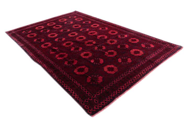 6' x 9' 3 Hand Knotted Ultra Vintage Wool Rug