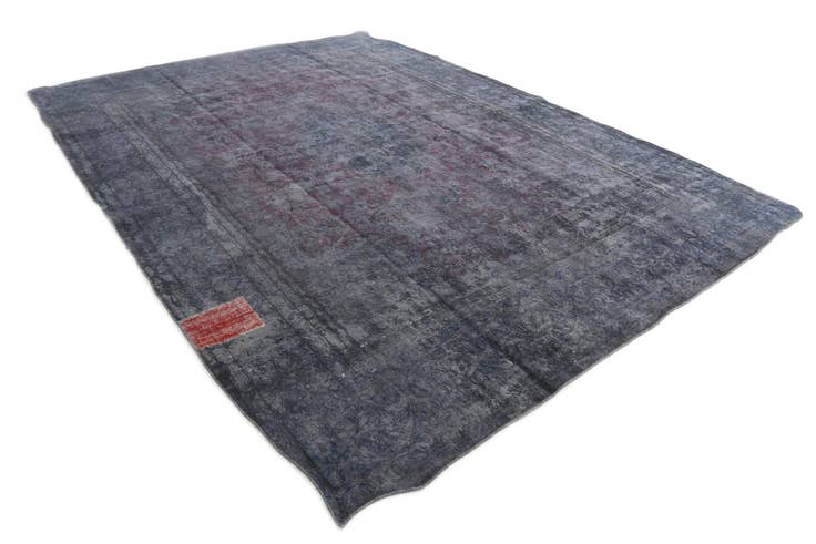 Detail image of 9' 9 x 13' 3 Hand Knotted Ultra Vintage Persian Wool Rug