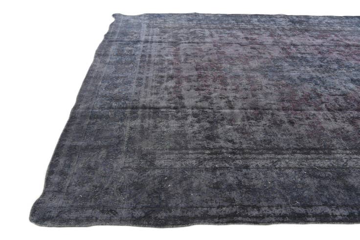 Detail image of 9' 9 x 13' 3 Hand Knotted Ultra Vintage Persian Wool Rug