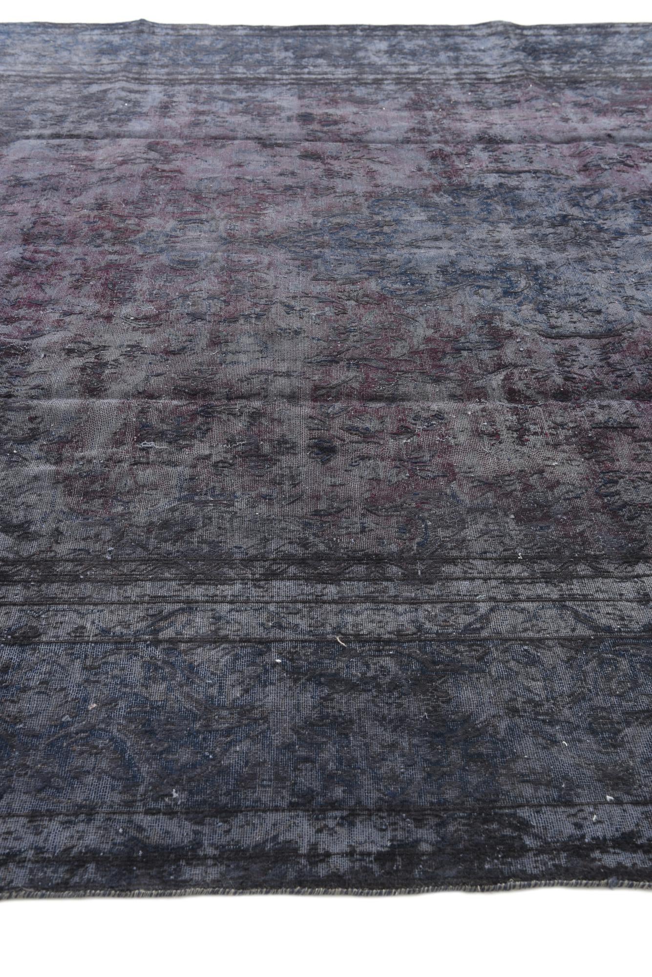 9' 9 x 13' 3 Hand Knotted Ultra Vintage Persian Wool Rug