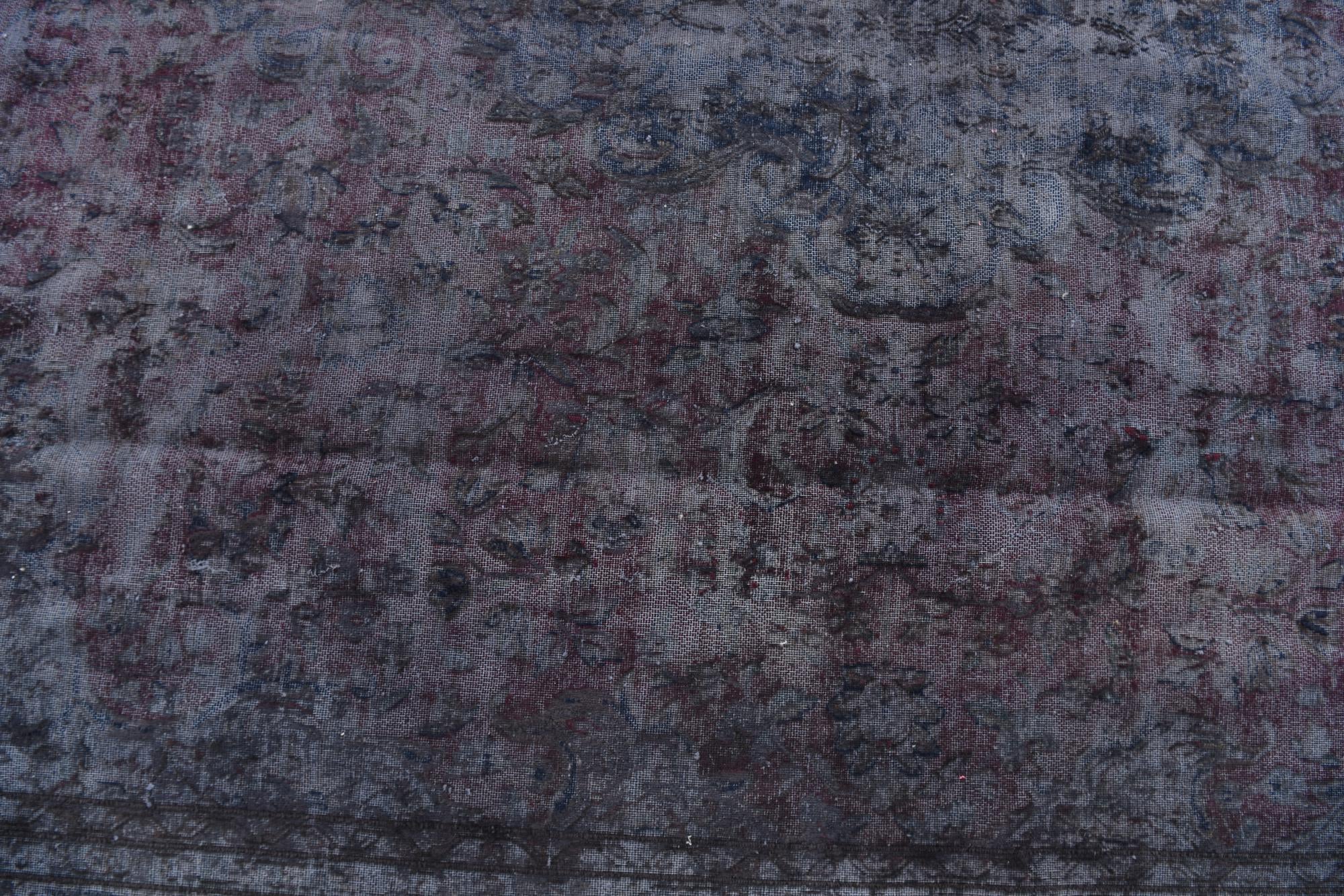 9' 9 x 13' 3 Hand Knotted Ultra Vintage Persian Wool Rug