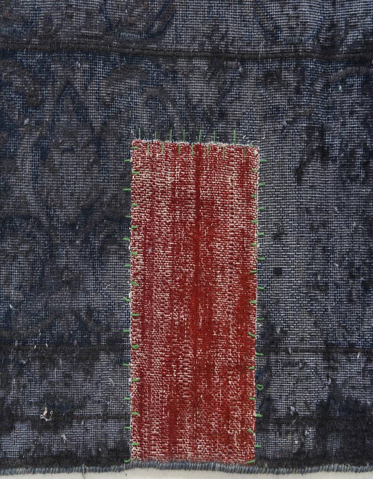 Detail image of 9' 9 x 13' 3  Hand Knotted Ultra Vintage Persian Wool Rug