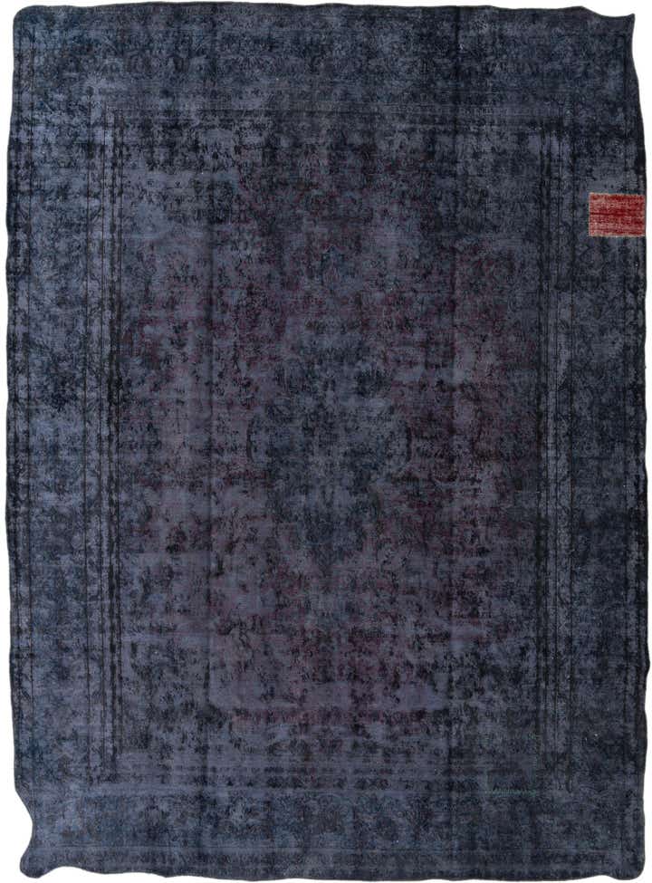 9' 9 x 13' 3 Hand Knotted Ultra Vintage Persian Wool Rug