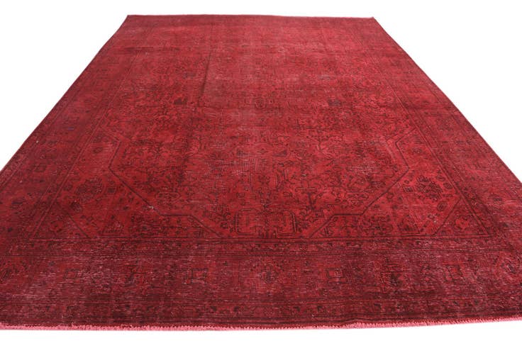 Detail image of 9' 9 x 12' 10 Hand Knotted Ultra Vintage Persian Wool Rug