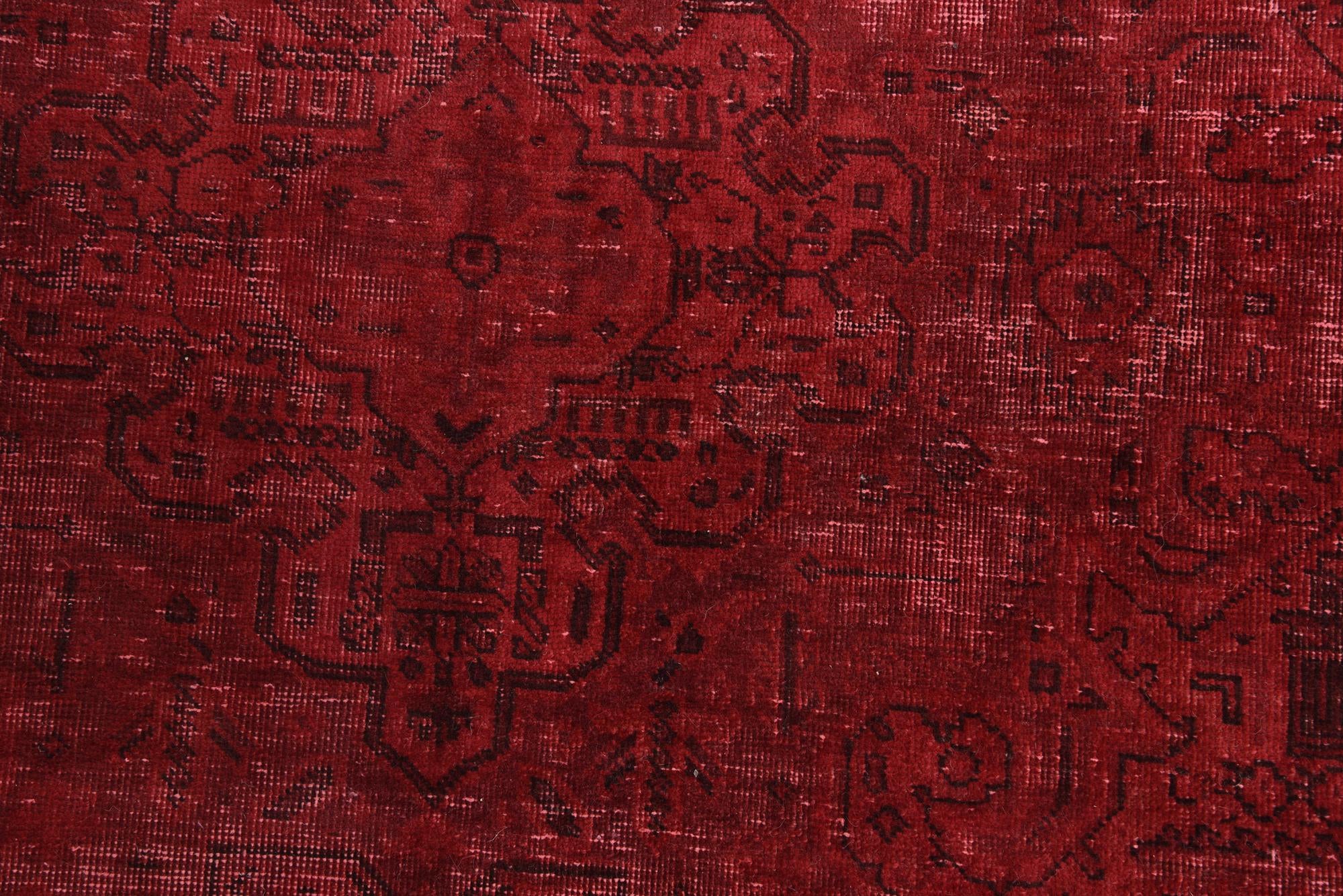 9' 9 x 12' 10 Hand Knotted Ultra Vintage Persian Wool Rug