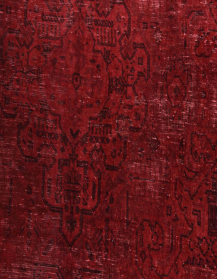 Detail image of 9' 9 x 12' 10  Hand Knotted Ultra Vintage Persian Wool Rug