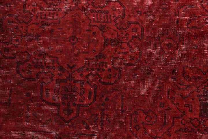 9' 9 x 12' 10 Hand Knotted Ultra Vintage Persian Wool Rug