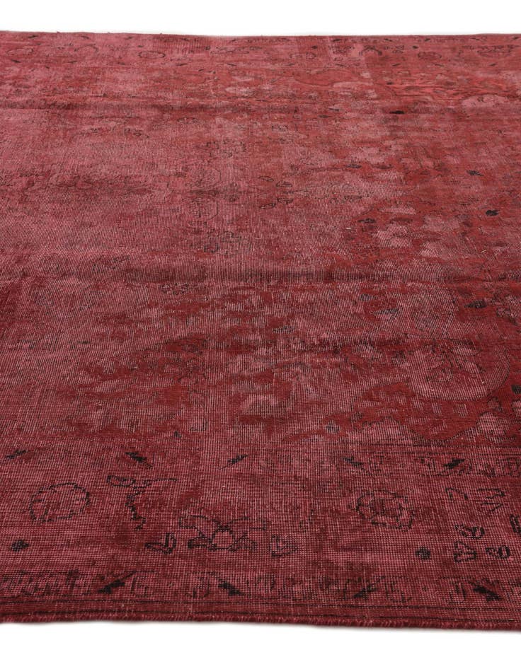 Detail image of 9' 8 x 13'  Hand Knotted Ultra Vintage Persian Wool Rug