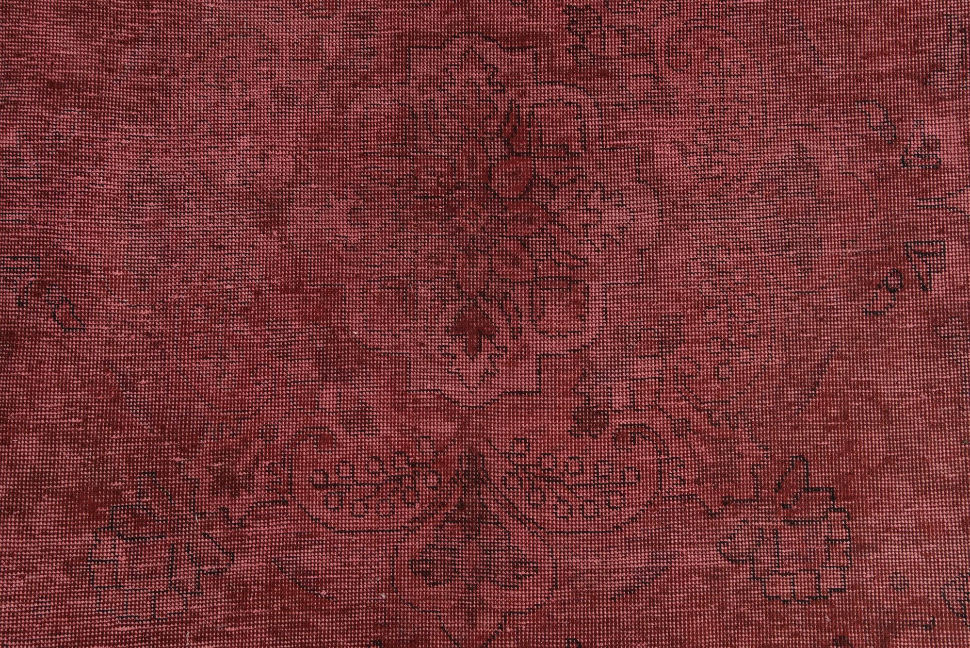 9' 8 x 13' Hand Knotted Ultra Vintage Persian Wool Rug