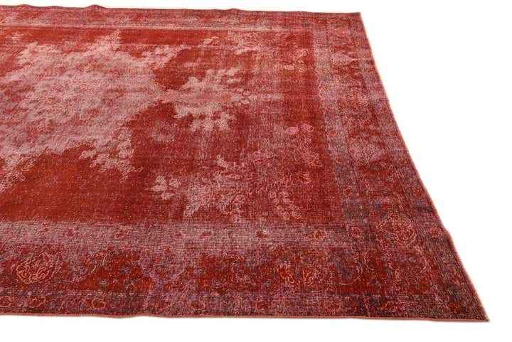 9' 7 x 12' 4 Hand Knotted Ultra Vintage Persian Wool Rug