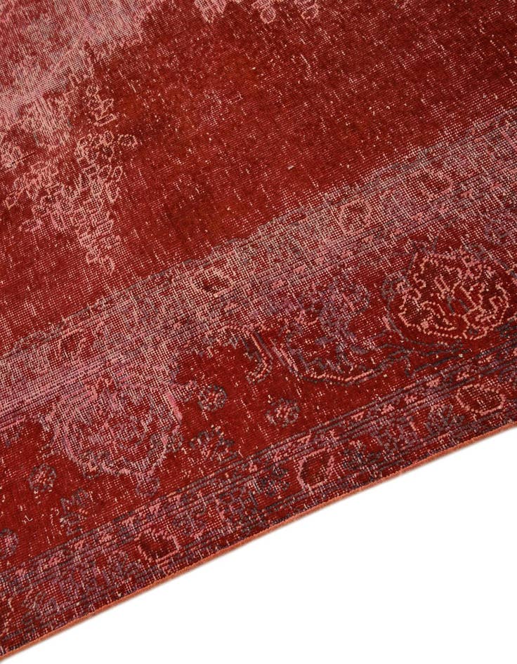 Detail image of 9' 7 x 12' 4  Hand Knotted Ultra Vintage Persian Wool Rug