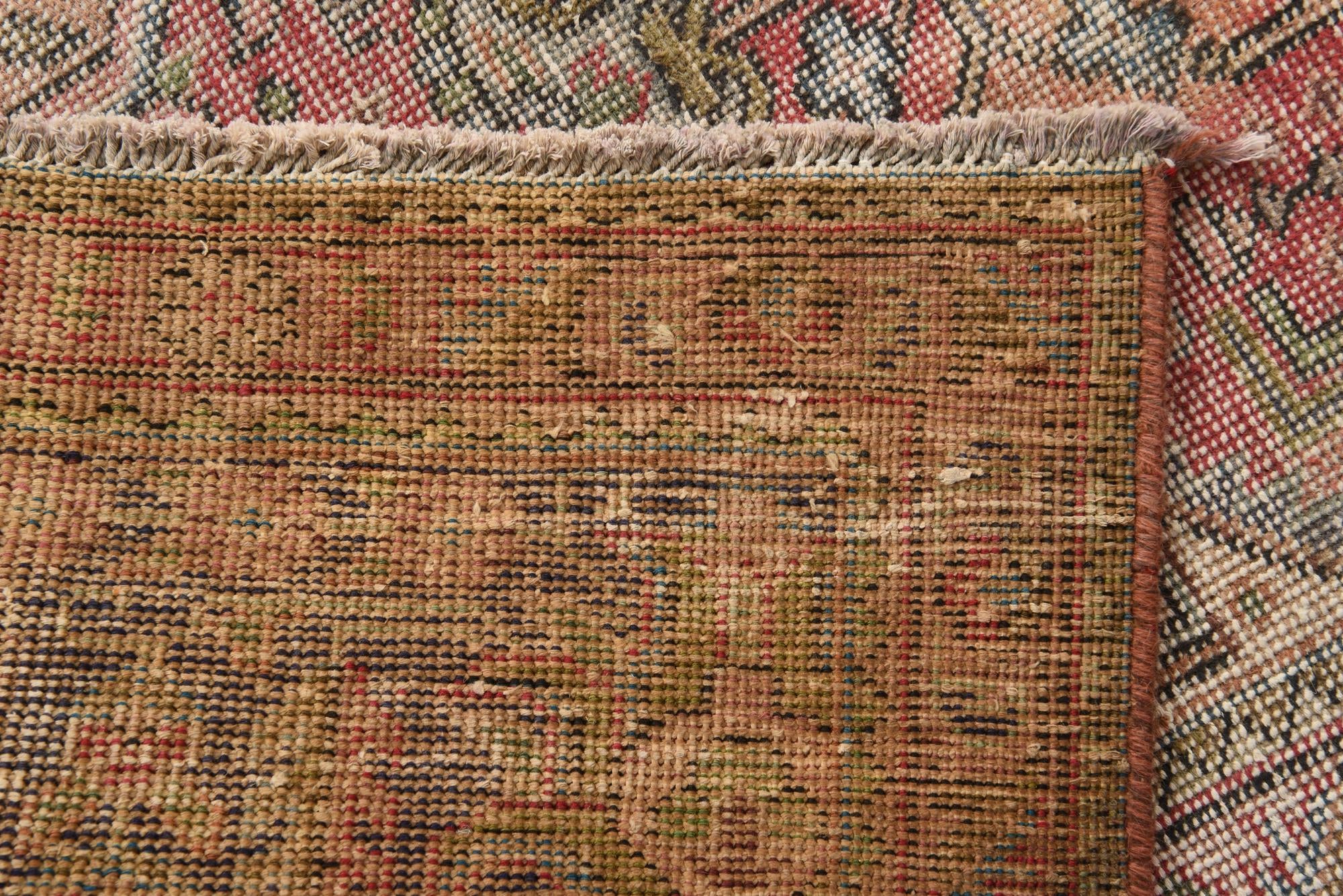 9' 8 x 12' 8 Hand Knotted Ultra Vintage Persian Wool Rug