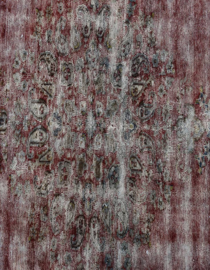 Detail image of 9' 9 x 13' 5  Hand Knotted Ultra Vintage Persian Wool Rug