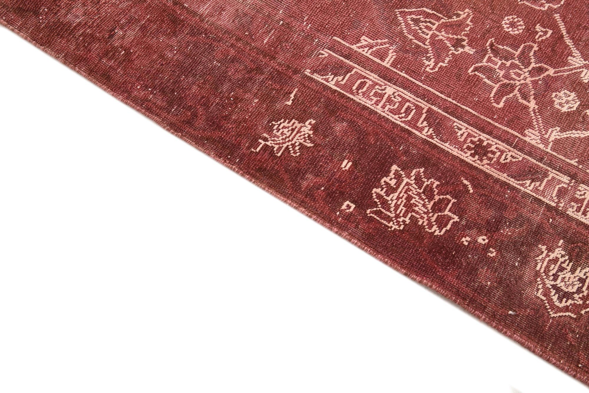 9' 1 x 12' Hand Knotted Ultra Vintage Persian Wool Rug